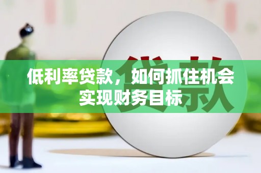 资兴低利率贷款，如何抓住机会实现财务目标