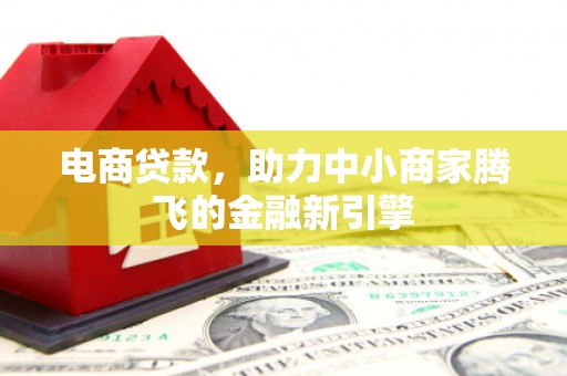 资兴电商贷款，助力中小商家腾飞的金融新引擎