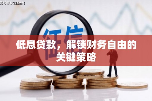 资兴低息贷款，解锁财务自由的关键策略