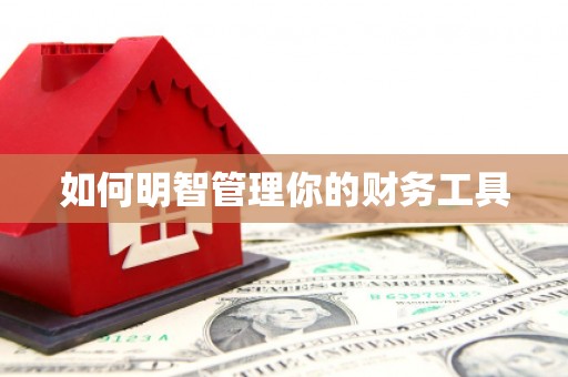 资兴如何明智管理你的财务工具