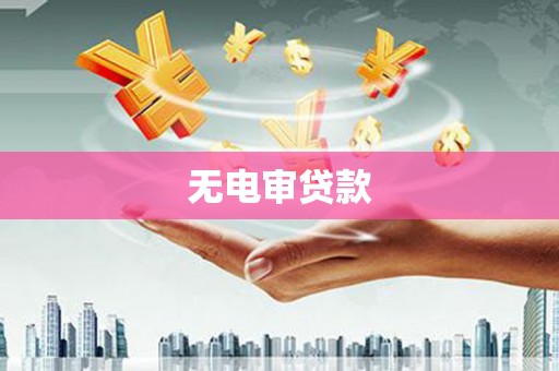 资兴无电审贷款