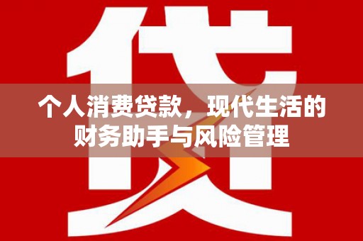 资兴个人消费贷款，现代生活的财务助手与风险管理