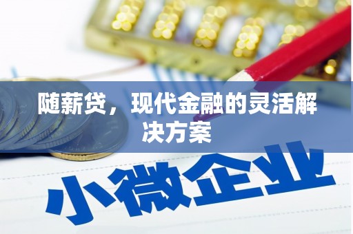 资兴随薪贷，现代金融的灵活解决方案