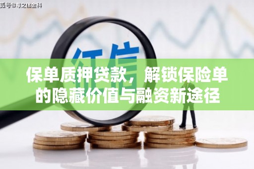 资兴保单质押贷款，解锁保险单的隐藏价值与融资新途径