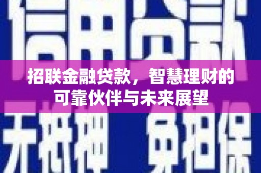资兴招联金融贷款，智慧理财的可靠伙伴与未来展望