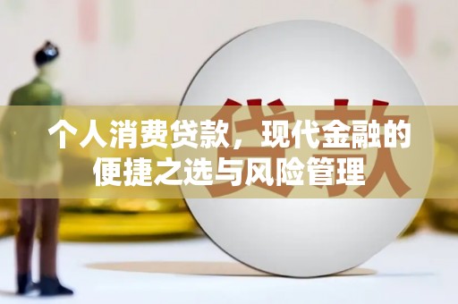 资兴个人消费贷款，现代金融的便捷之选与风险管理
