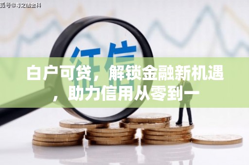资兴白户可贷，解锁金融新机遇，助力信用从零到一