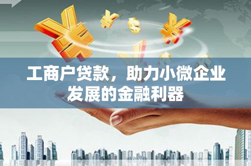 资兴工商户贷款，助力小微企业发展的金融利器