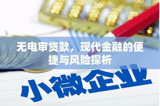 资兴无电审贷款，现代金融的便捷与风险探析