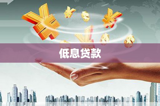 资兴低息贷款