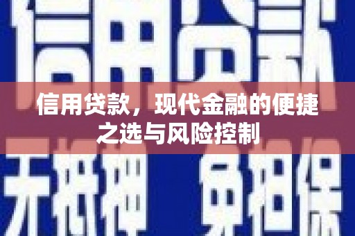 资兴信用贷款，现代金融的便捷之选与风险控制