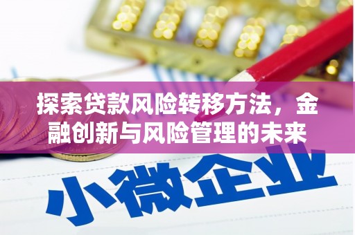 资兴探索贷款风险转移方法，金融创新与风险管理的未来
