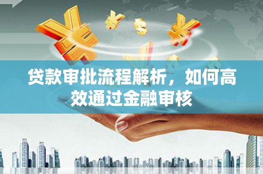 资兴贷款审批流程解析，如何高效通过金融审核