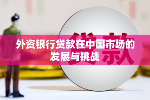资兴外资银行贷款在中国市场的发展与挑战