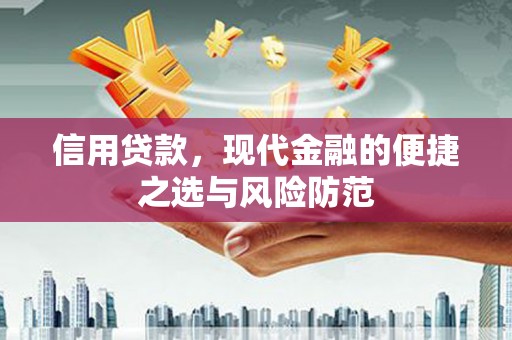 资兴信用贷款，现代金融的便捷之选与风险防范