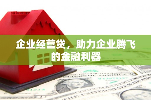 资兴企业经营贷，助力企业腾飞的金融利器