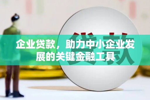 资兴企业贷款，助力中小企业发展的关键金融工具