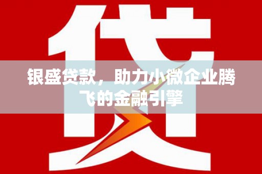 资兴银盛贷款，助力小微企业腾飞的金融引擎