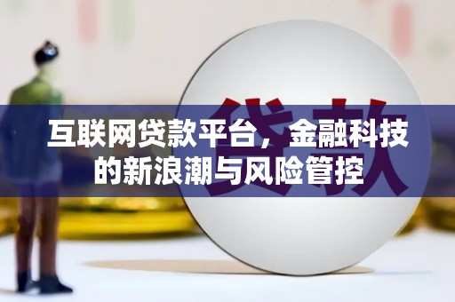 资兴互联网贷款平台，金融科技的新浪潮与风险管控