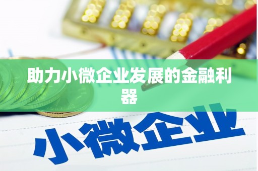 资兴助力小微企业发展的金融利器