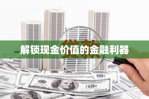 资兴解锁现金价值的金融利器