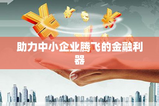 资兴助力中小企业腾飞的金融利器