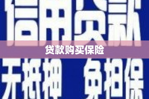 资兴贷款购买保险